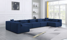 Load image into Gallery viewer, Cube - Linen 7 Piece Modular U-Shaped Sectional
