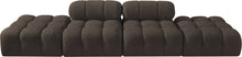 Load image into Gallery viewer, Ames - 4 Piece Boucle Upholstered Modular Sofa With 2 Backless Seats