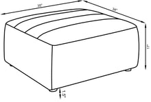 Load image into Gallery viewer, Sunny Ottoman