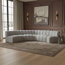 Load image into Gallery viewer, Arc - Boucle Fabric 6 Piece U-Shaped Modular Sofa