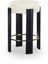 Load image into Gallery viewer, Harrison - Counter Stool With Black Legs