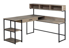 Load image into Gallery viewer, Computer Desk, Home Office, Corner, Storage Drawers, L Shape, Laptop, Contemporary & Modern