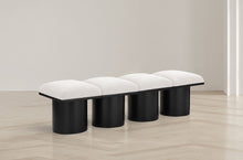 Load image into Gallery viewer, Pavilion - 4 Piece Modular Bench With Black Base