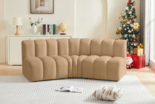 Load image into Gallery viewer, Arc - Velvet 3 Piece Modular Corner Sofa
