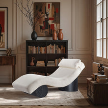 Load image into Gallery viewer, Marcella - Chaise Lounge - Black Base
