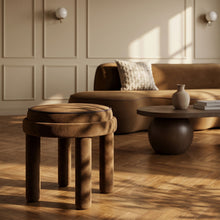 Load image into Gallery viewer, Velin - Velvet Ottoman / Stool