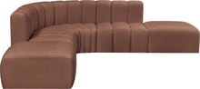 Load image into Gallery viewer, Arc - Faux Leather 6 Piece Corner Modular Sofa