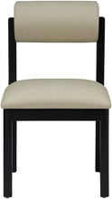 Load image into Gallery viewer, Roundhill - Faux Leather Dining Chair (Set of 2) - Black Frame