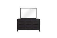 Load image into Gallery viewer, Rectangle Wood Mirror - Black