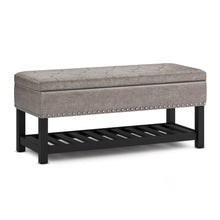 Load image into Gallery viewer, Lomond - Upholstered Storage Ottoman Bench