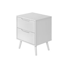 Load image into Gallery viewer, Modern Accent Table With Storage Drawers