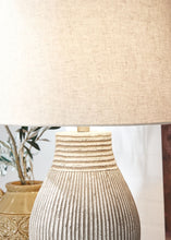 Load image into Gallery viewer, Layal - Paper Table Lamp - Beige