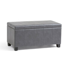 Load image into Gallery viewer, Dover - Upholstered Storage Ottoman Bench