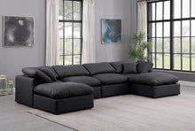 Load image into Gallery viewer, Indulge - Faux Leather 6 Piece Modular Double Chaise Sectional