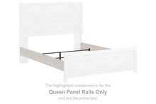 Load image into Gallery viewer, Gerridan - Queen Panel Rails - White / Gray