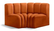 Load image into Gallery viewer, Arc - Velvet 2 Piece Modular Sofa