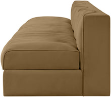 Load image into Gallery viewer, Rummi - Armless Velvet Performance Fabric Upholstered 4 Piece Modular Sofa