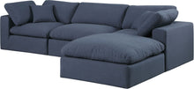 Load image into Gallery viewer, Comfy - 4 Piece Linen Fabric Modular Sectional With Chaise