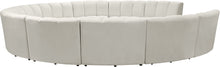 Load image into Gallery viewer, Infinity - 11 Piece Velvet Modular Sectional