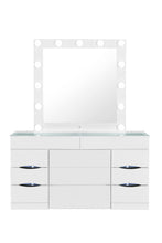 Load image into Gallery viewer, Ella - Mirror With LED - White