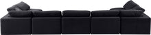 Load image into Gallery viewer, Comfy - 7 Piece Velvet Modular Armless Sectional