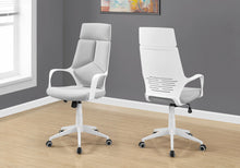 Load image into Gallery viewer, Office Swivel Chair, Adjustable Height, Ergonomic, Armrests, Contemporary & Modern