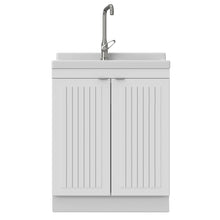 Load image into Gallery viewer, Murphy - Laundry Cabinet & Faucet And Stainless Steel Sink