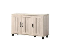 Load image into Gallery viewer, Corby - Oak Finish 3 - Door Shoe Cabinet - Dusty Gray
