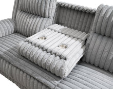 Load image into Gallery viewer, U113 - Corduroy Motion Loveseat - Gray