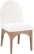 Load image into Gallery viewer, Waldorf - Boucle Dining Side Chair With Natural Legs