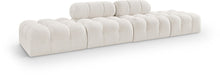 Load image into Gallery viewer, Ames - 4 Piece Boucle Upholstered Modular Sofa With 2 Backless Seats