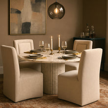 Load image into Gallery viewer, Duvina - Chenille Performance Fabric Dining Chair (Set of 2)