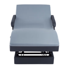 Load image into Gallery viewer, EZY Out II - Twin Hi-Lo Adjustable Bed With Mattress - Gray / Black