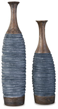 Load image into Gallery viewer, Blayze - Vase Set (Set of 2) - Antique Gray / Brown