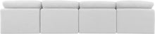 Load image into Gallery viewer, Indulge - Linen 4 Piece Modular Armless Sofa - White