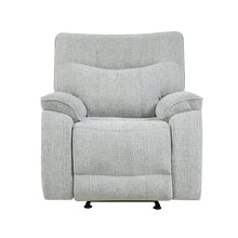 Load image into Gallery viewer, Chablis - Glider Recliner With Heat And Massage - Mist Gray