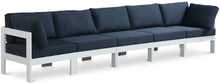 Load image into Gallery viewer, Nizuc - Outdoor Patio 5 Seat Modular Sofa With White Frame