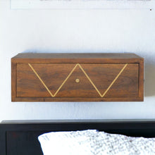 Load image into Gallery viewer, Floating Bedside Table - Chestnut