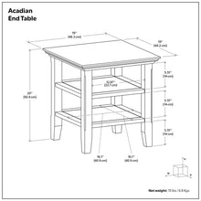 Load image into Gallery viewer, Acadian - Transitiona End Table