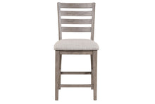 Load image into Gallery viewer, Will Dining - Counter Stools (Set of 2) - Gray / Brown