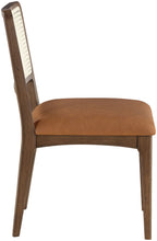 Load image into Gallery viewer, Atrium - Upholstered Seat Dining Chair With Brushed Brown Base (Set of 2)