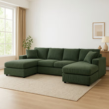 Load image into Gallery viewer, 3 Piece Double Chaise Sectional Sofa