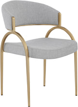 Load image into Gallery viewer, Privet - Dining Chair (Set of 2) - Gold Base