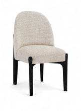 Load image into Gallery viewer, Torino - Upholstered Dining Chair With Brushed Black Base (Set of 2)