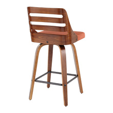 Load image into Gallery viewer, Trevi - Mid Century Modern Counter Stool (Set of 2)