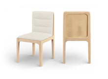 Load image into Gallery viewer, Ellis - Vegan Leather Upholstered Dining Chair (Set of 2) - Natural Base