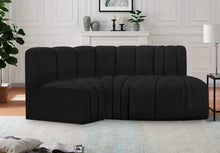 Load image into Gallery viewer, Arc - Boucle Fabric 3 Piece Modular L-Shaped Sofa