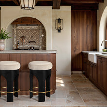 Load image into Gallery viewer, Bocceli - Counter Stool - Black Base