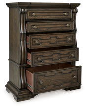 Load image into Gallery viewer, Maylee - Five Drawer Chest - Dark Brown