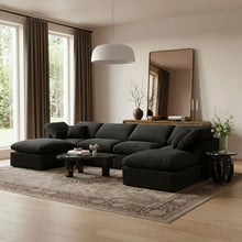 Load image into Gallery viewer, Indulge - Velvet 6 Piece Modular Double Chaise Sectional